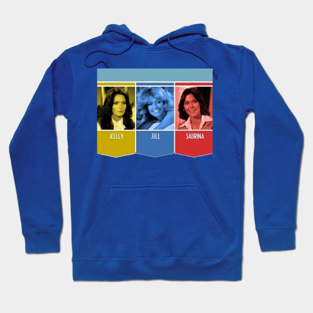 charlies angels Hoodie by fonchi76